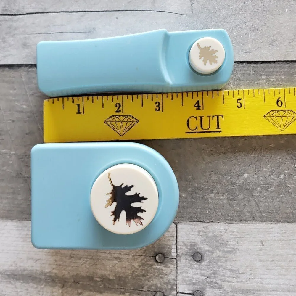 Set of Two Leaf Paper Punches - Crafting